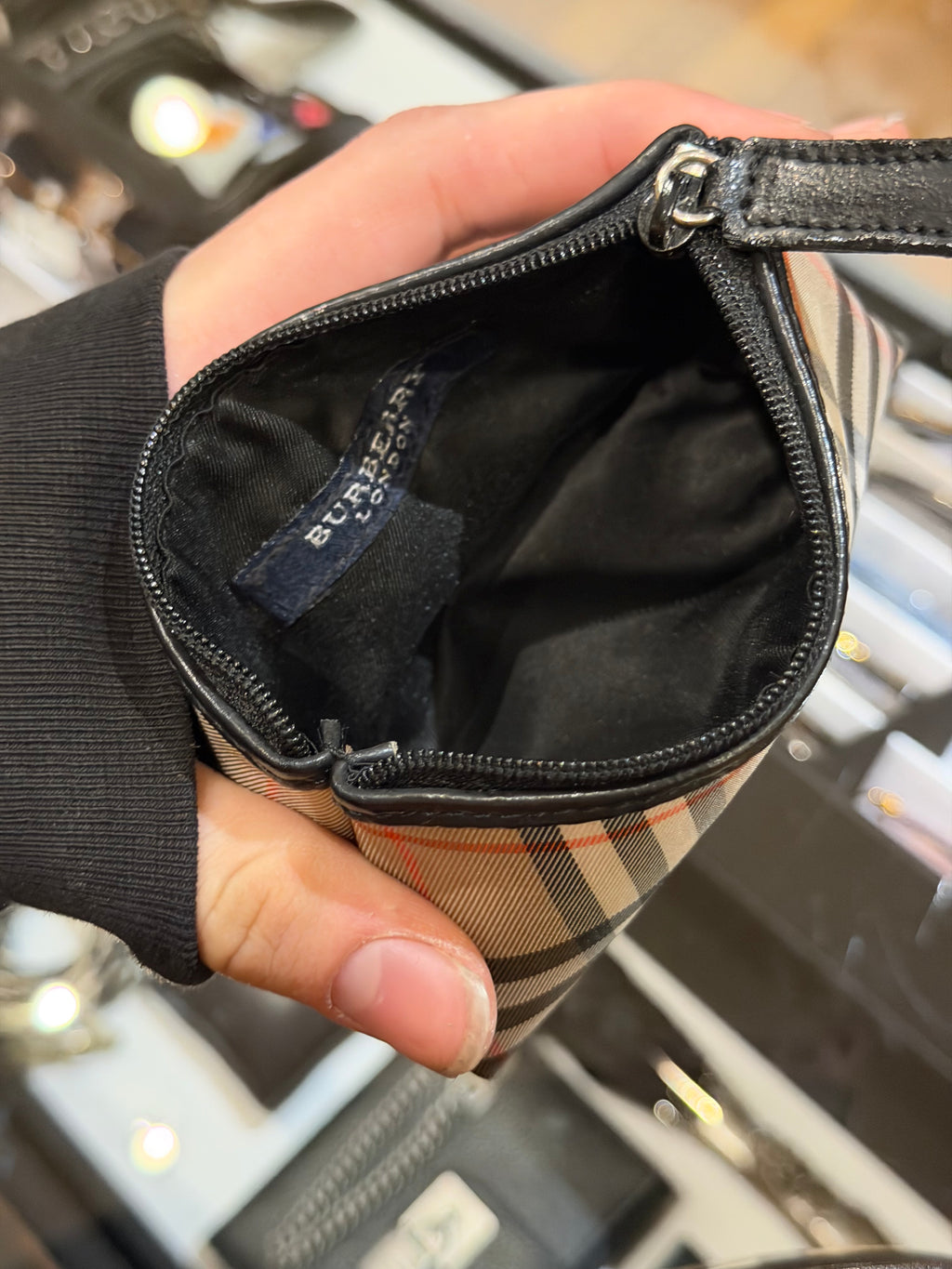 Burberry Nova Check Shoulder Bag