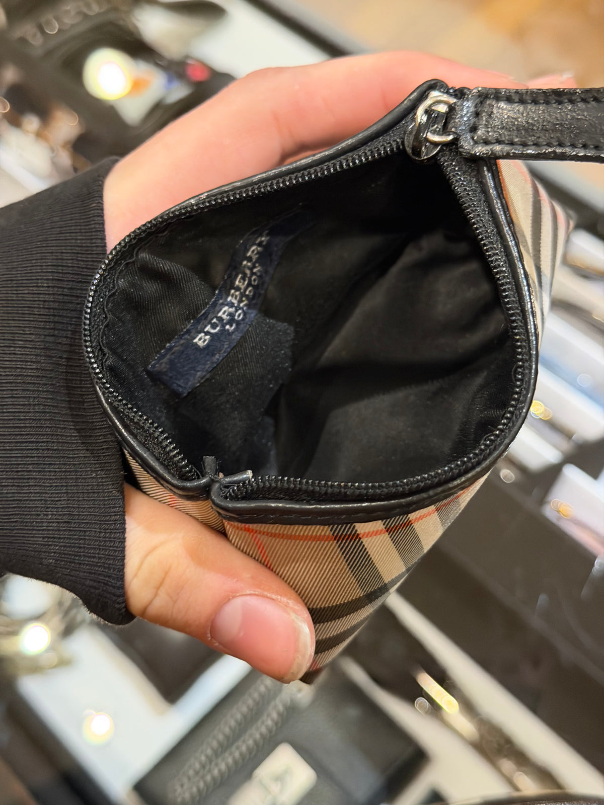 Burberry Nova Check Shoulder Bag