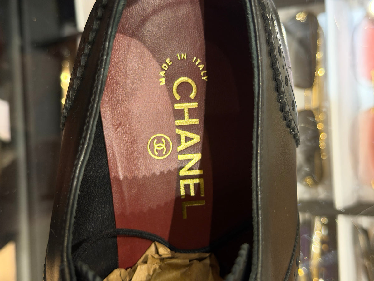 Chanel Calfskin Brogues