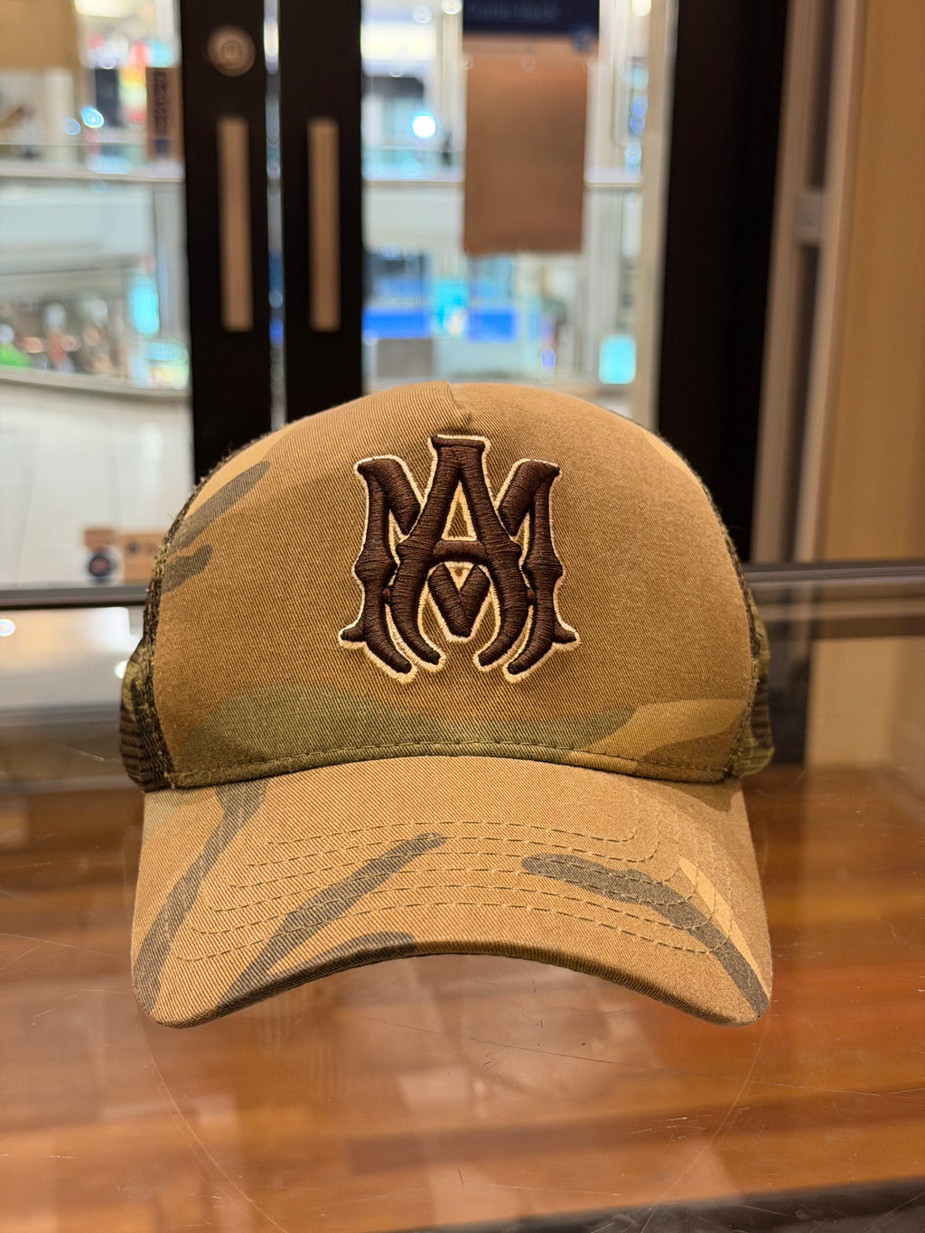 Amiri MA Trucker Hat - Camo