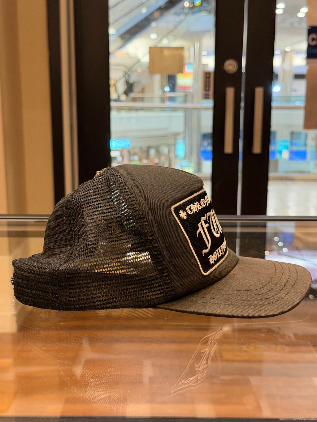 Chrome Hearts FUCK Hollywood Trucker Hat