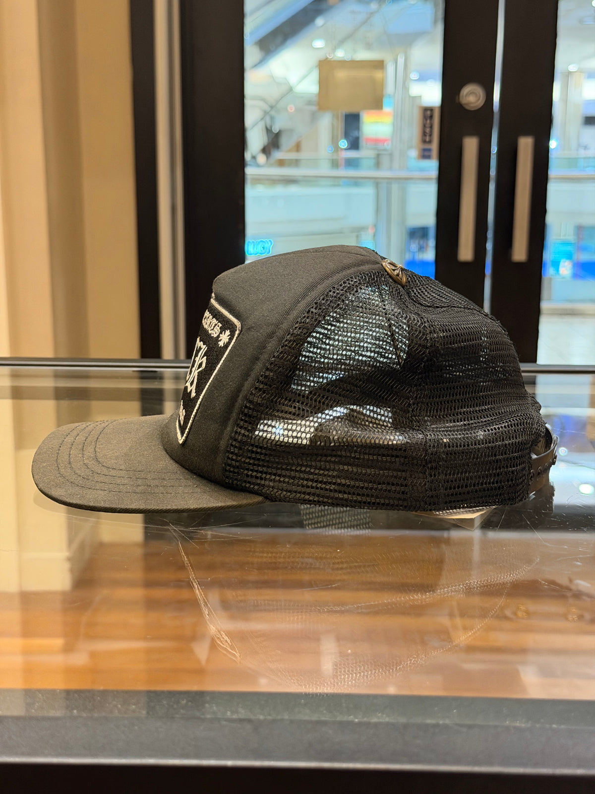 Chrome Hearts FUCK Hollywood Trucker Hat