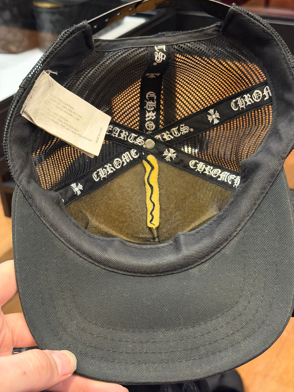 Chrome Hearts FUCK Hollywood Trucker Hat