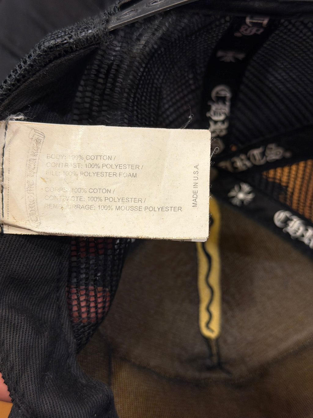 Chrome Hearts FUCK Hollywood Trucker Hat