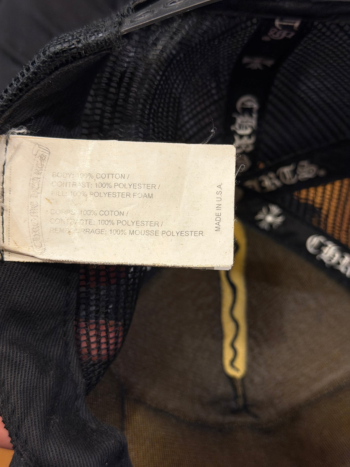 Chrome Hearts FUCK Hollywood Trucker Hat