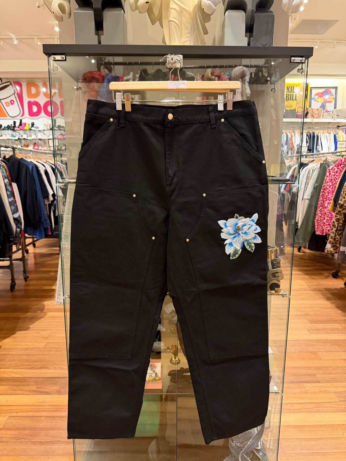 Awake NY x Carhartt WIP Double Knee Pants - Black