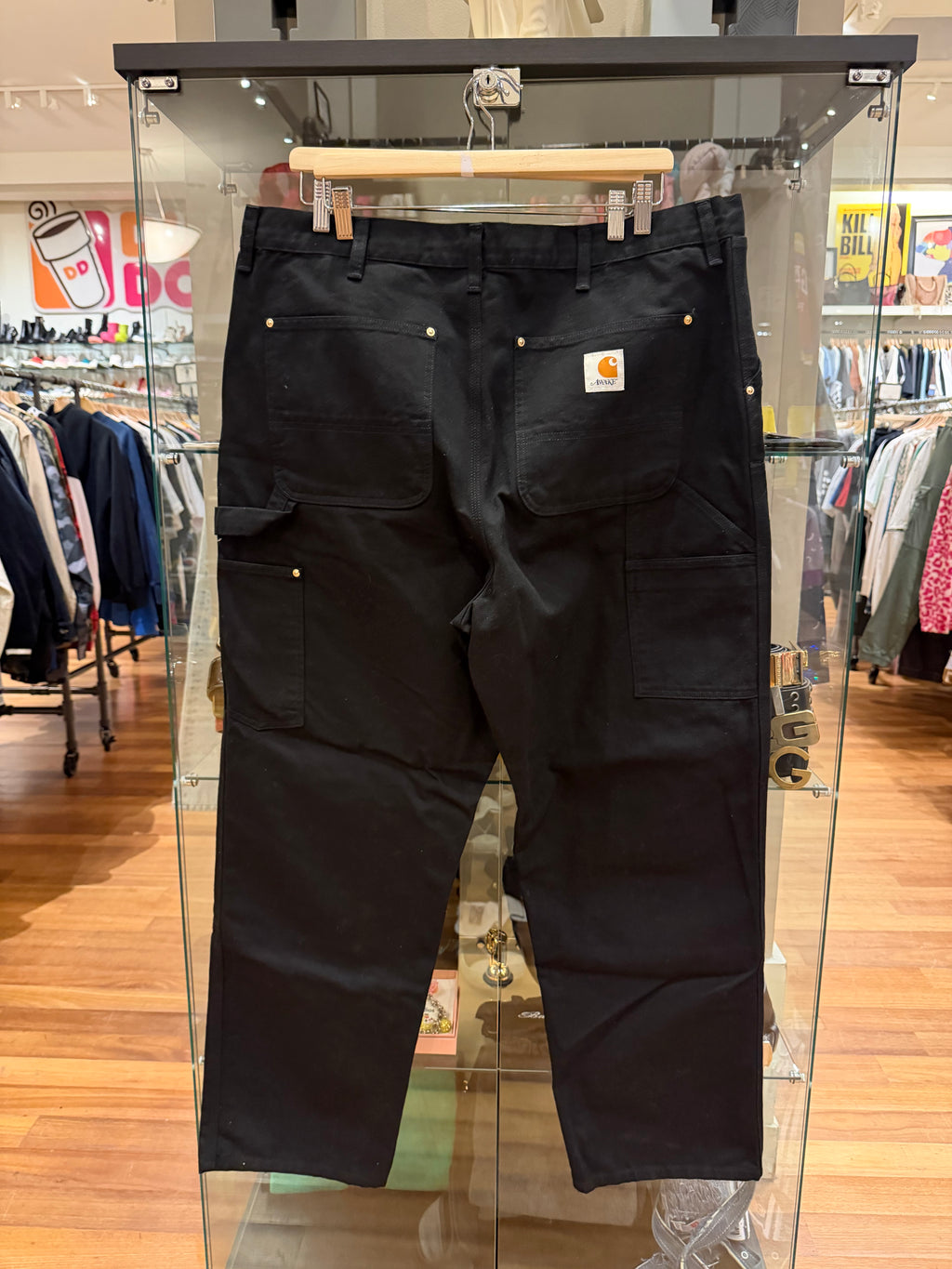 Awake NY x Carhartt WIP Double Knee Pants - Black