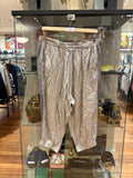 Y-3 Metallic Lounge Trousers - Silver