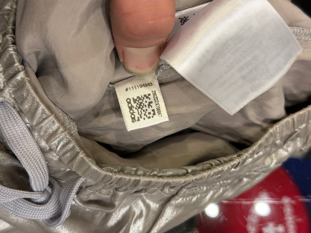 Y-3 Metallic Lounge Trousers - Silver
