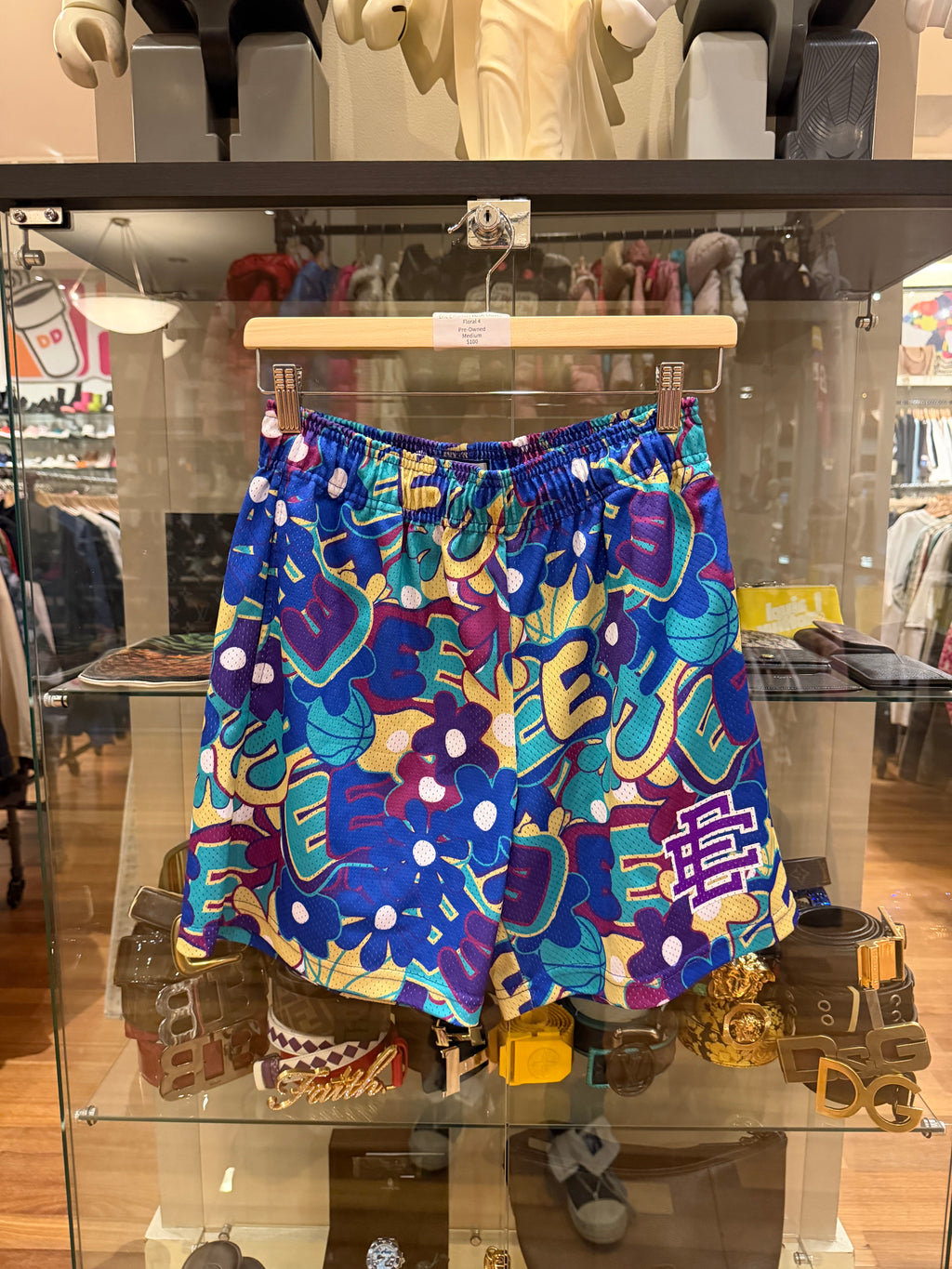 Eric Emanuel Mesh Shorts Floral 4