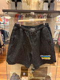 Bape Lux Sport Pattern Jacquard Shorts - Black
