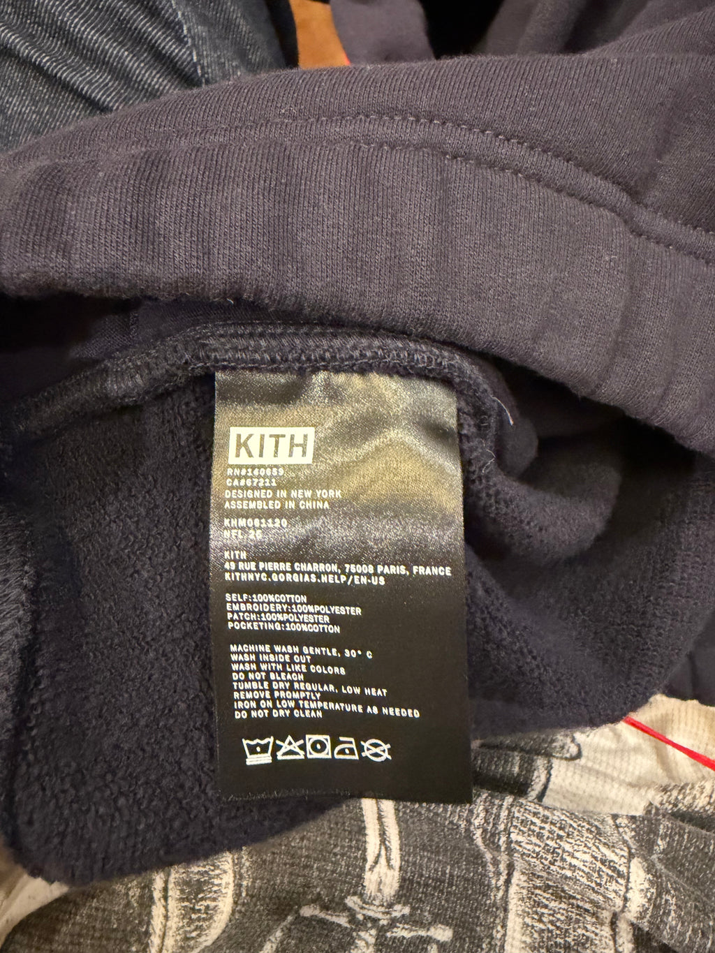 Kith x NFL Giants Vintage Nelson Sweatpants