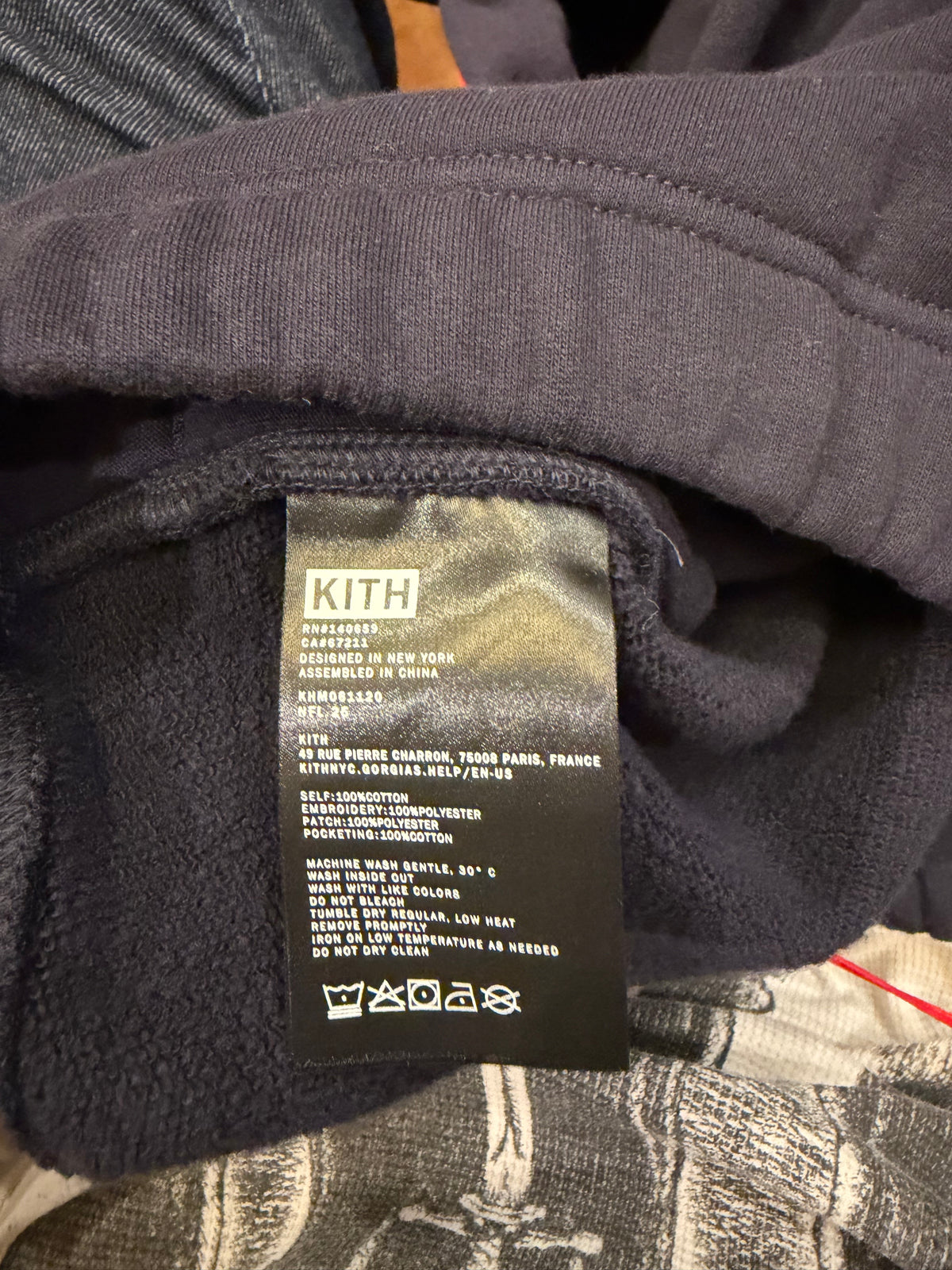 Kith x NFL Giants Vintage Nelson Sweatpants
