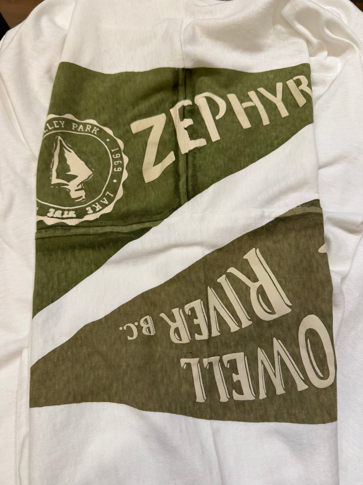 Kapital Flag Logo Oversized Shirt - White