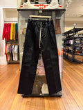 Rick Owens Black Cotton Trousers