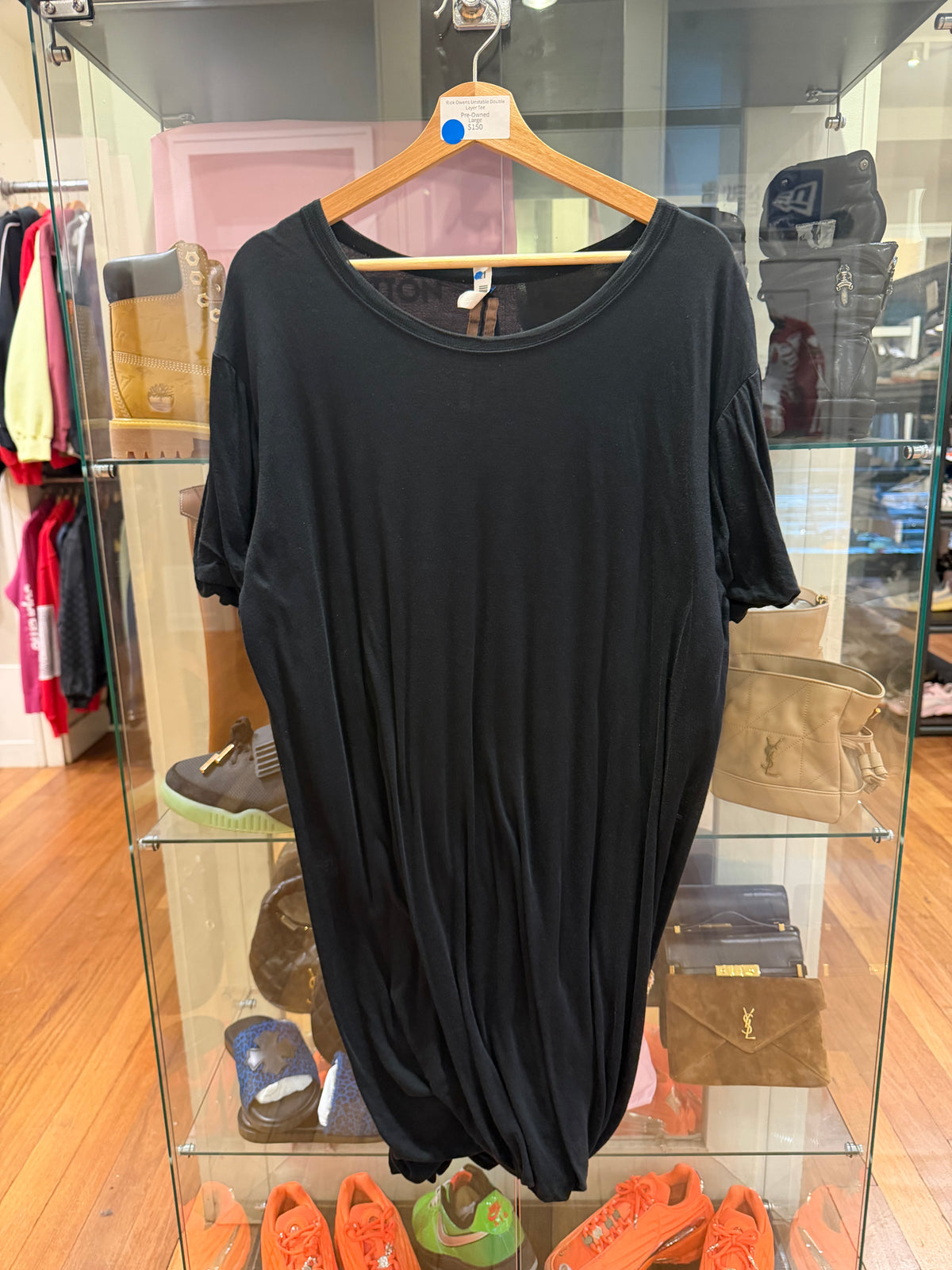 Rick Owens Unstable Double Layer Tee