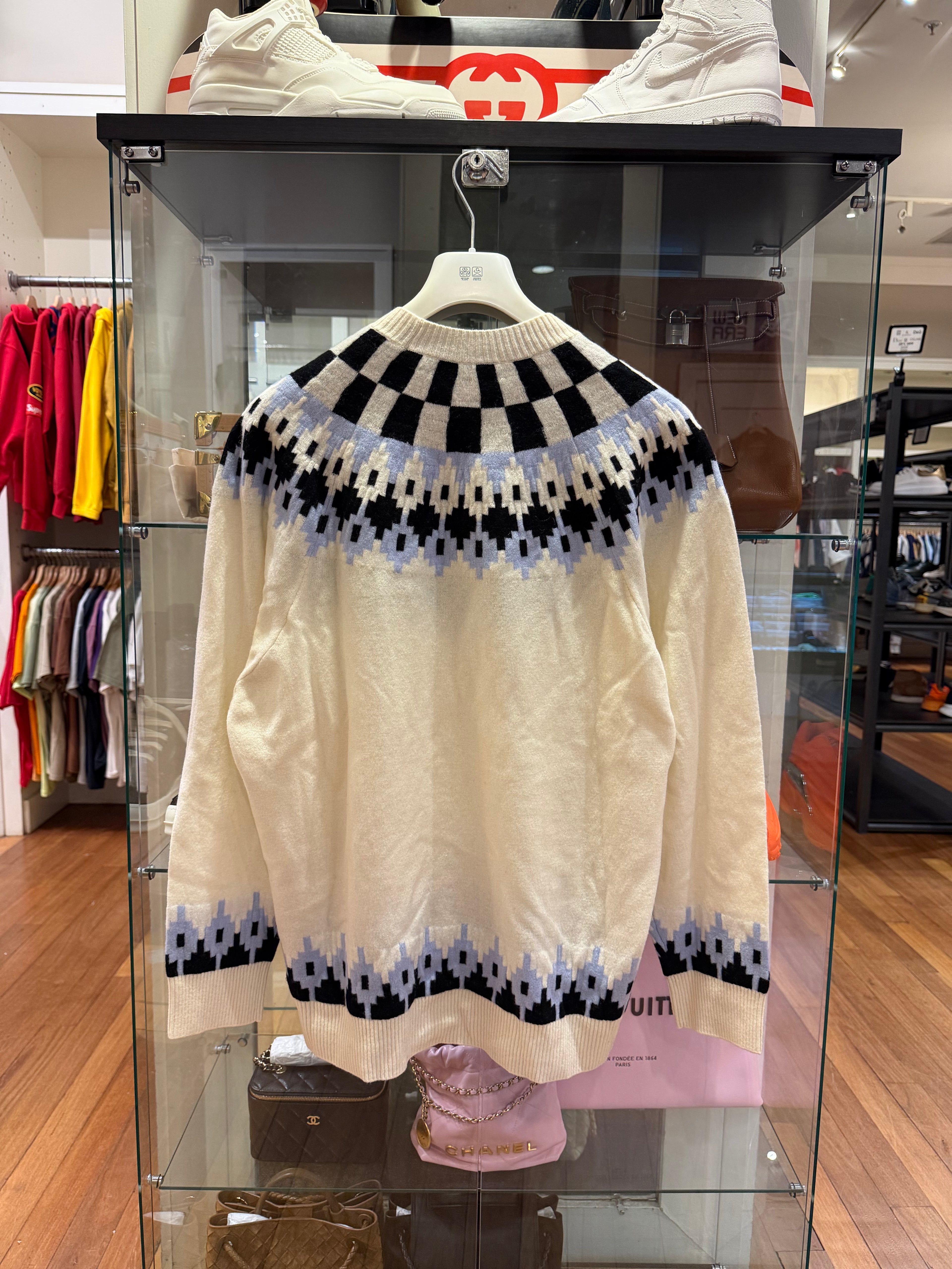 Undercover × Fragment Design Fair Isle Jacquard Crewneck Sweater