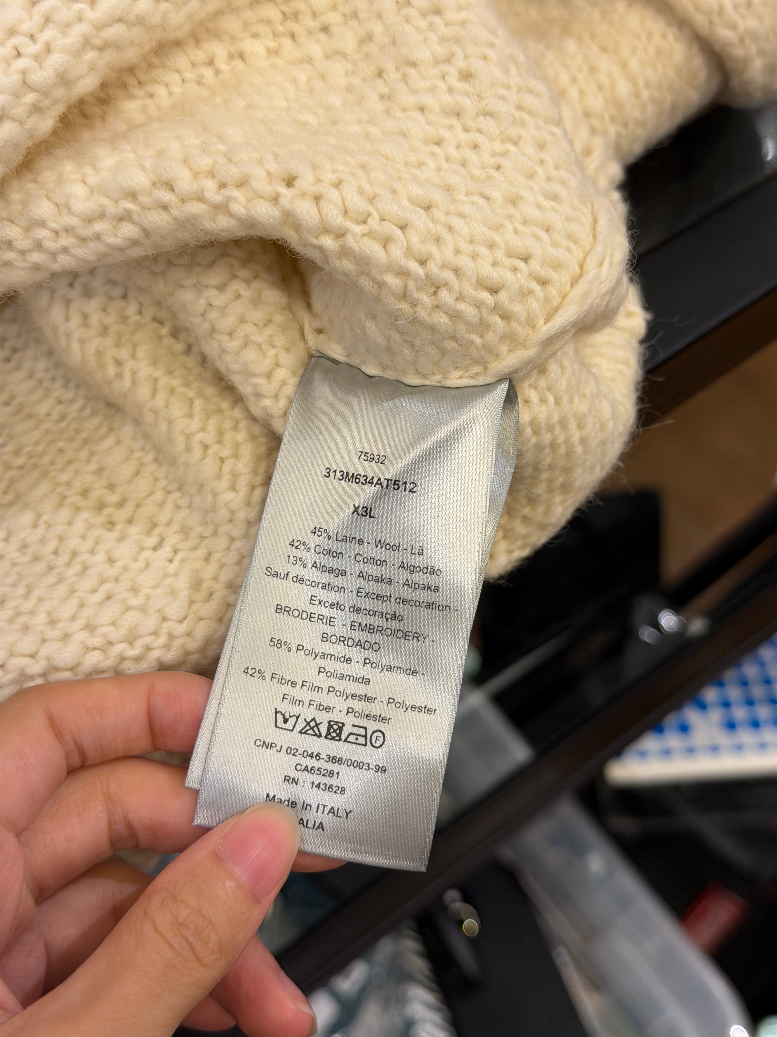 Dior x ERL "California Couture" Turtleneck Sweater