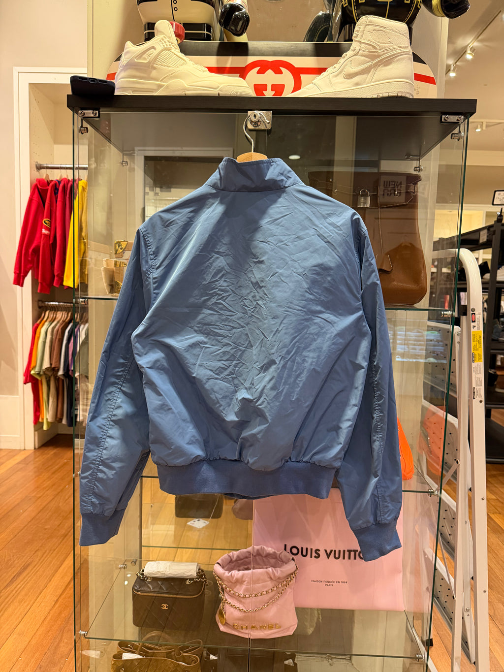 Burberry Windbreaker Light Jacket - Blue