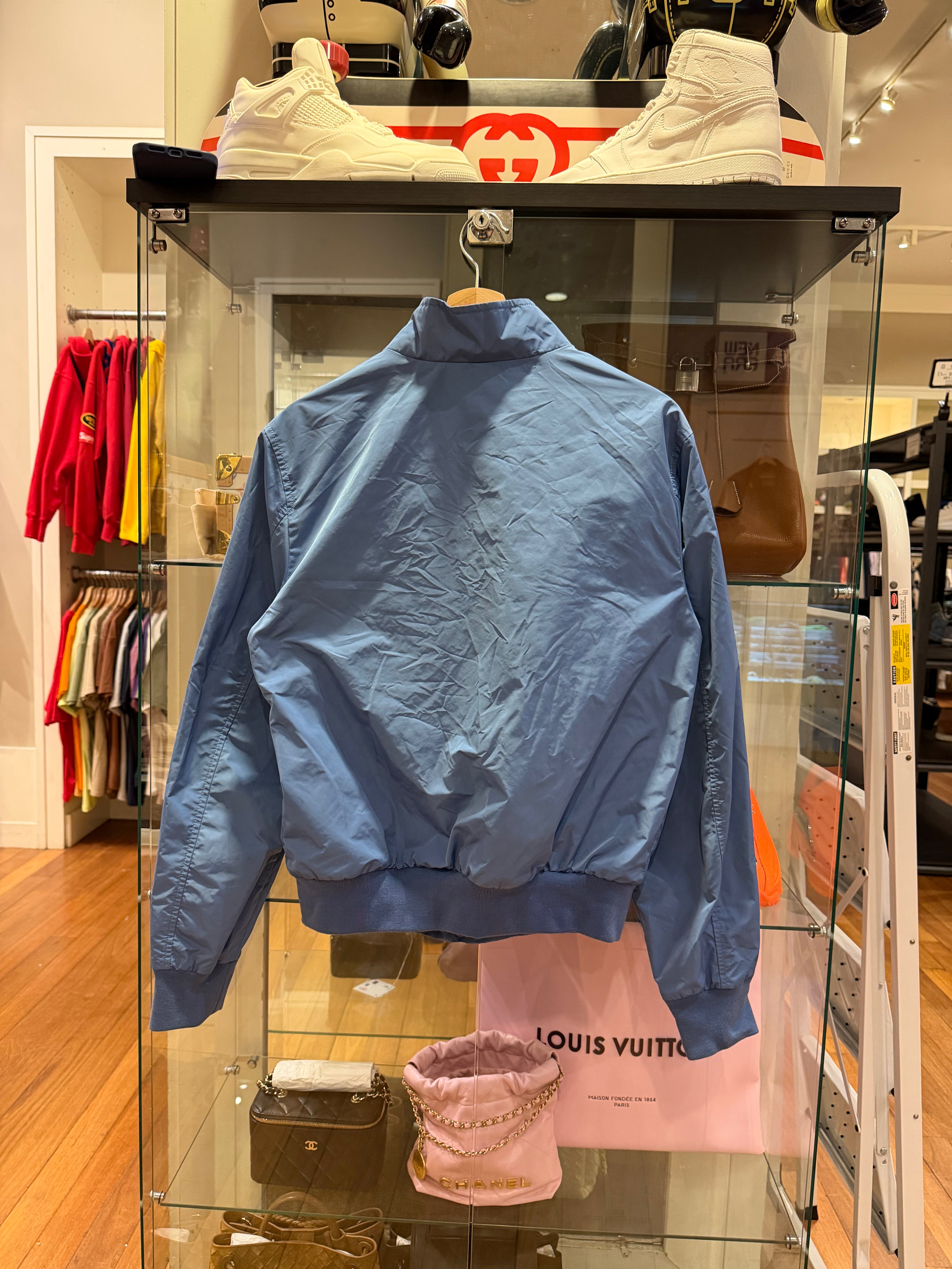 Burberry Windbreaker Light Jacket - Blue