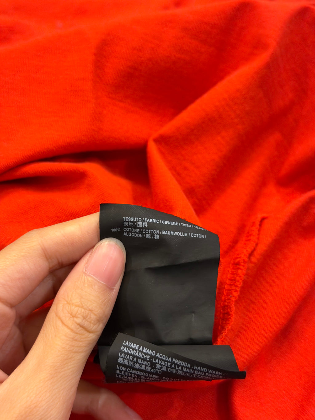 Balenciaga Campaign Tee -Red