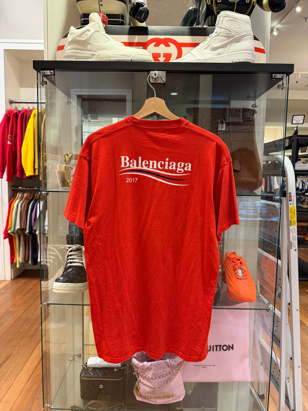 Balenciaga Campaign Tee -Red