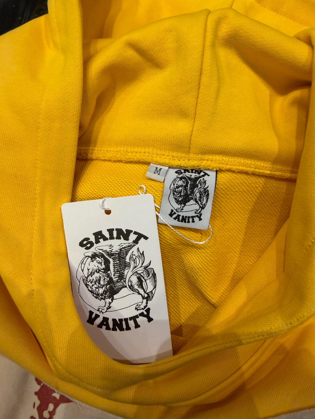 Saint Vanity Night Hoodie - Yellow