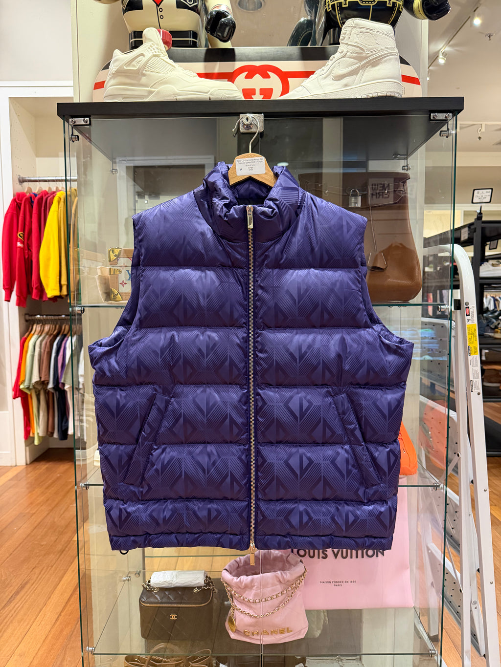 Dior CD Diamond Mirage Ski Capsule Down Vest - Purple