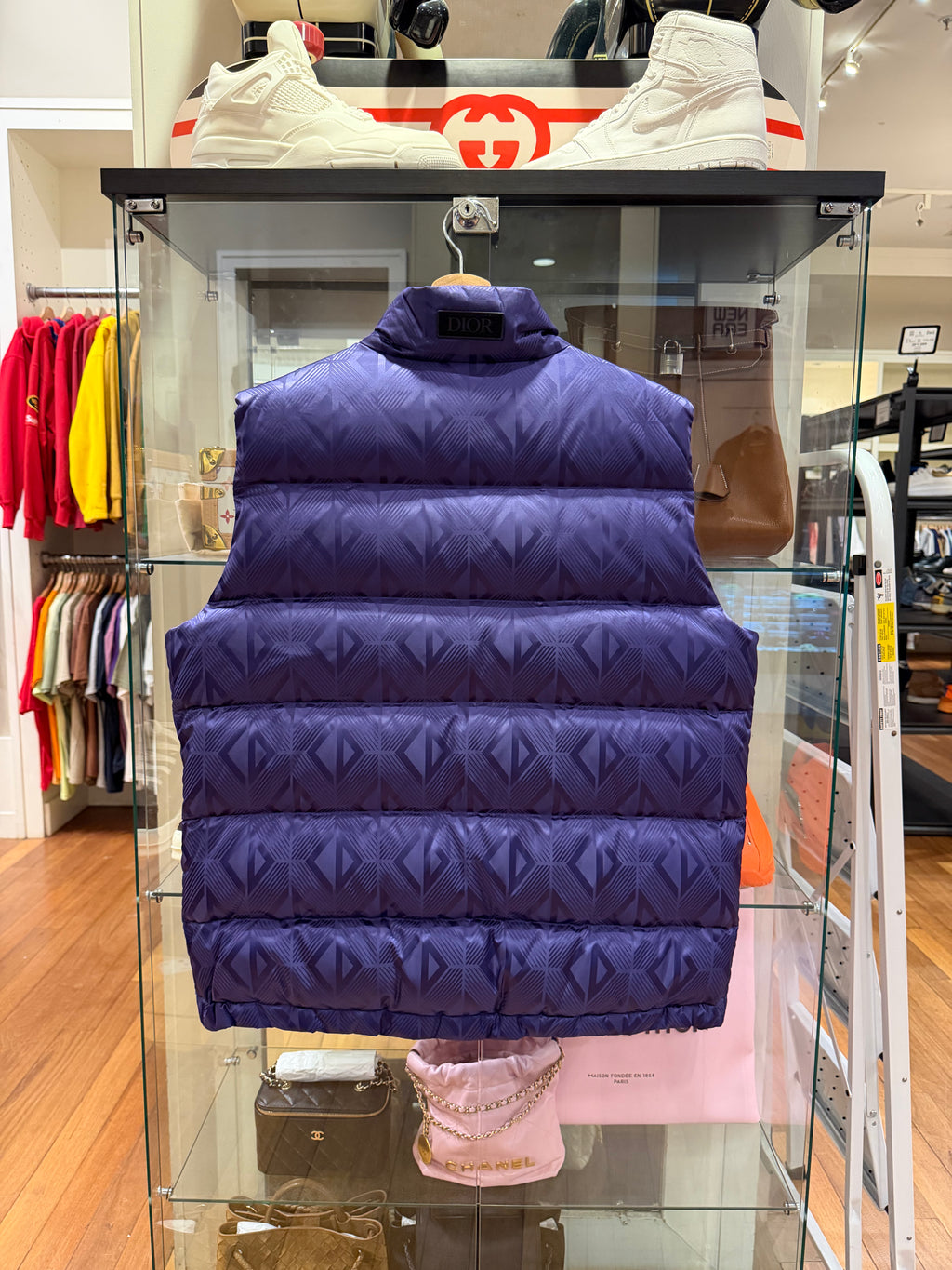 Dior CD Diamond Mirage Ski Capsule Down Vest - Purple