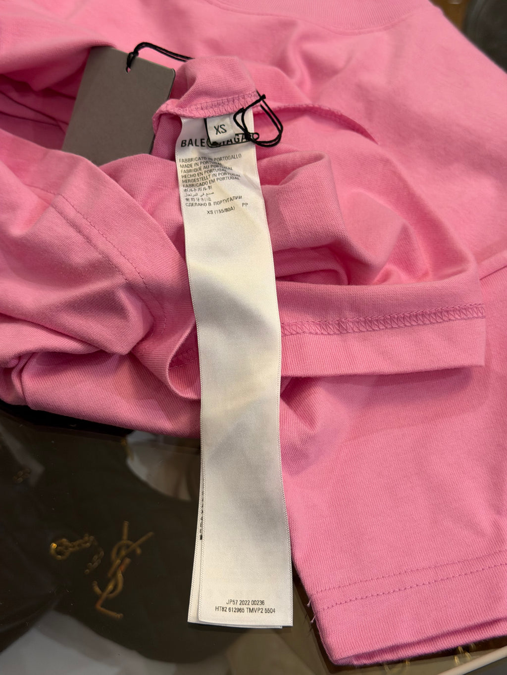 Balenciaga BB Paris Icon Tee -Pink