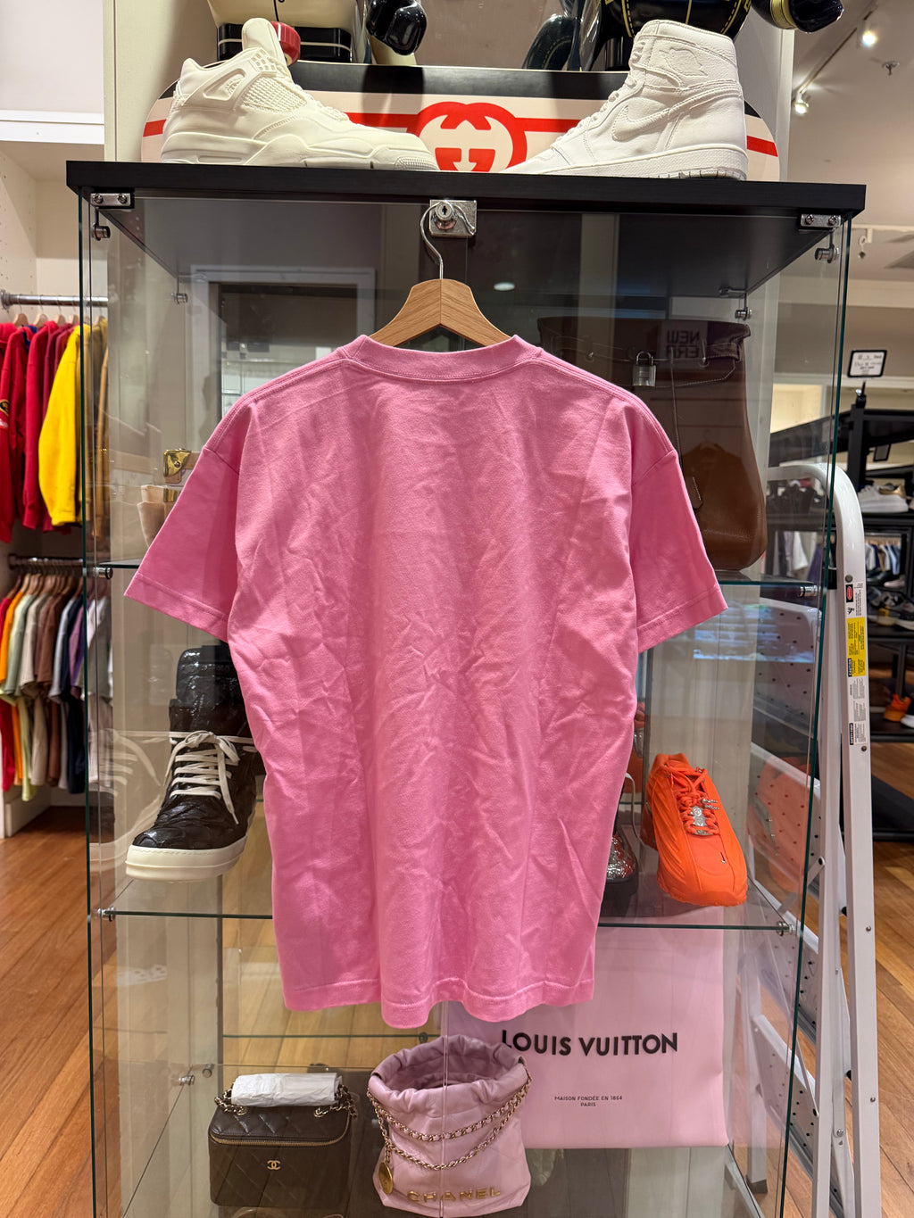Balenciaga BB Paris Icon Tee -Pink
