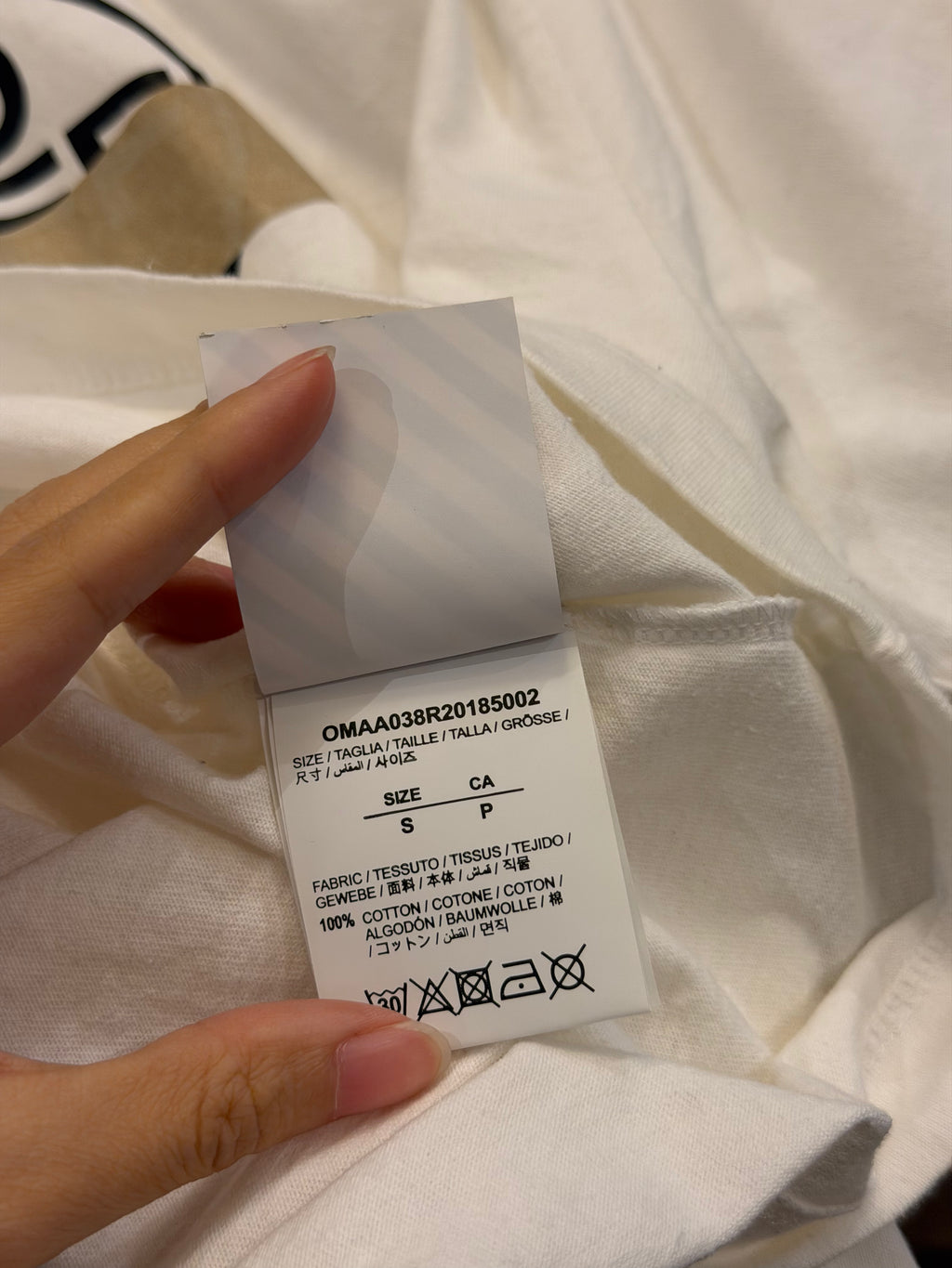 Off-White Tape Arrows Tee -White