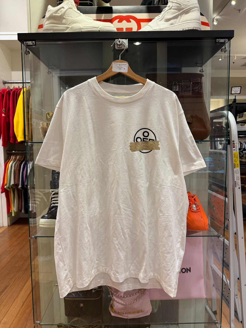 Off-White Tape Arrows Tee -White