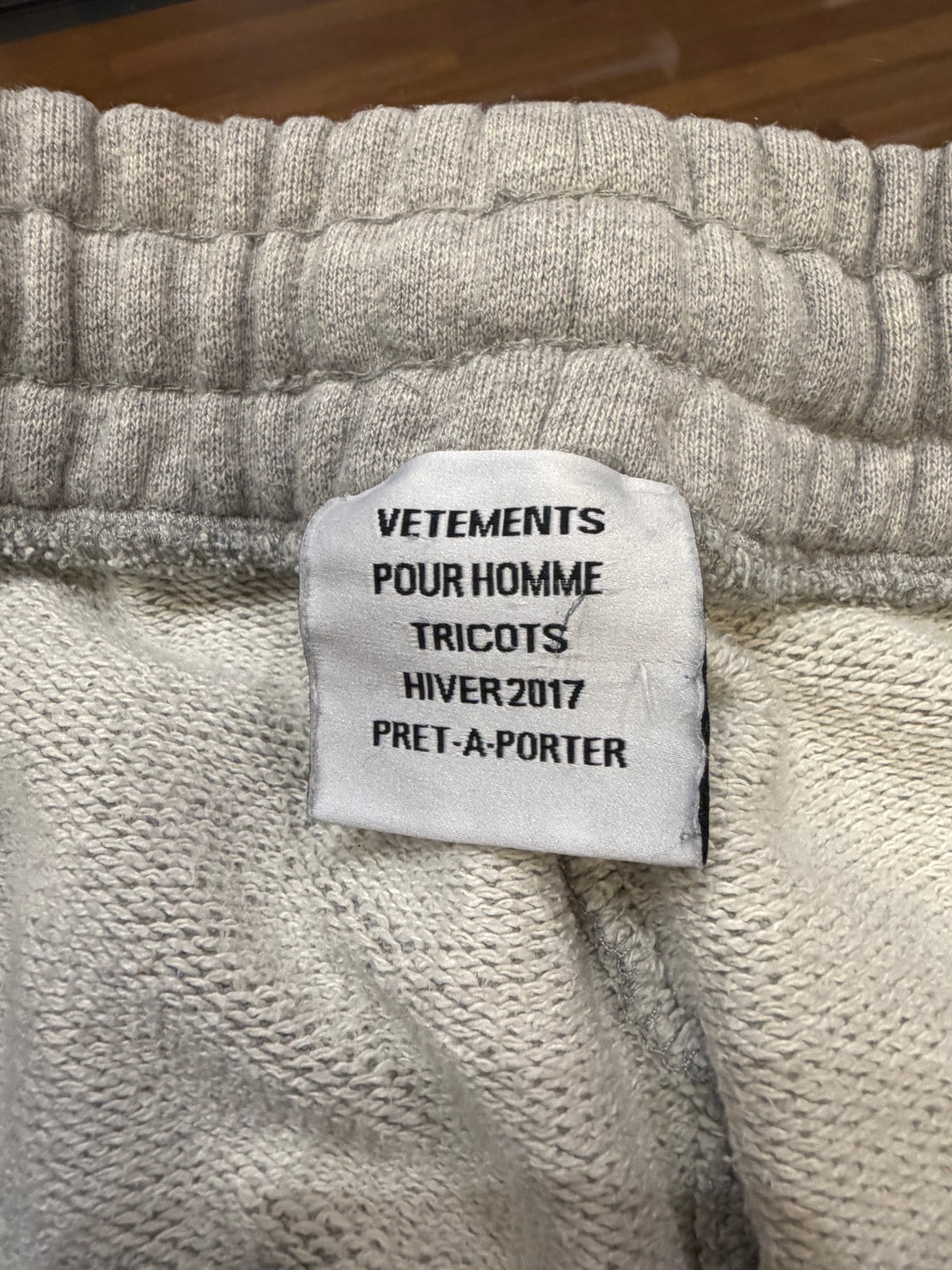 Vetements Panelled WMN Joggers - Grey