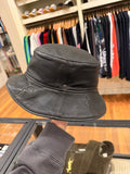 Chrome Hearts Leather Cross Bucket Hat