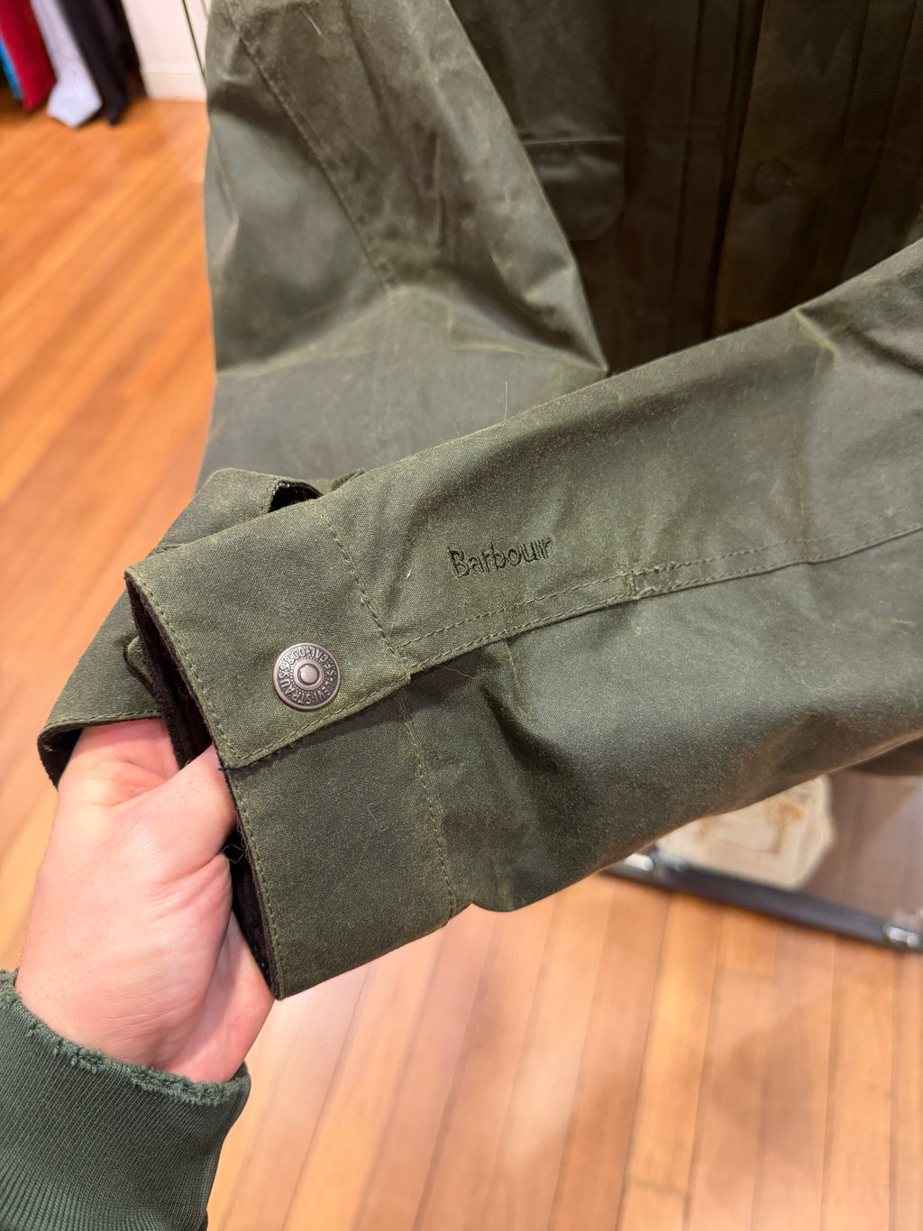 Barbour x Levi’s Type II Waxed Trucker Jacket