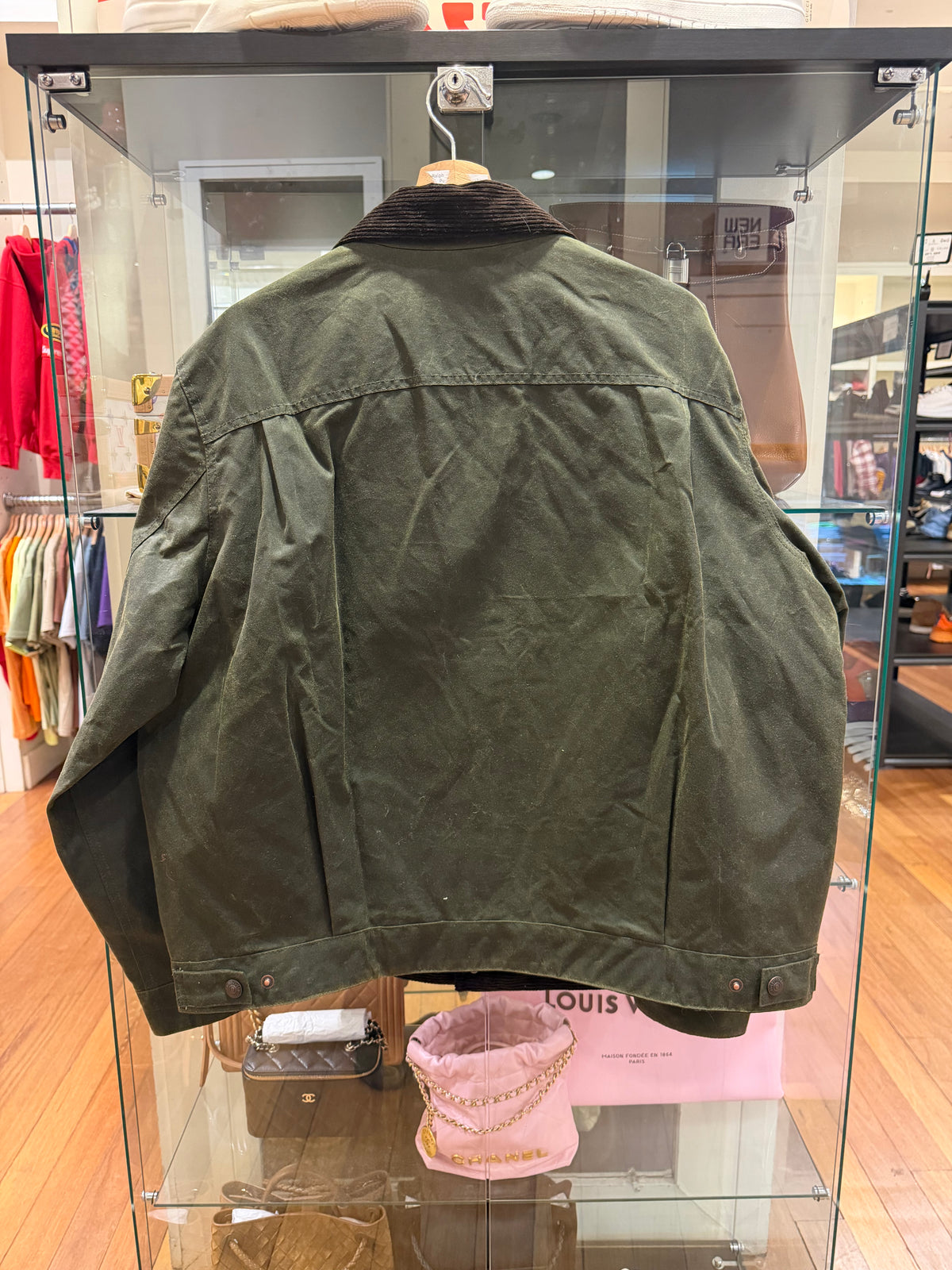 Barbour x Levi’s Type II Waxed Trucker Jacket