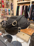 Chrome Hearts Leather Snat Bag - Black