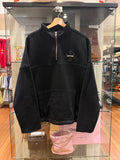Chrome Hearts 1/4 Zip Fleece Pullover - Black