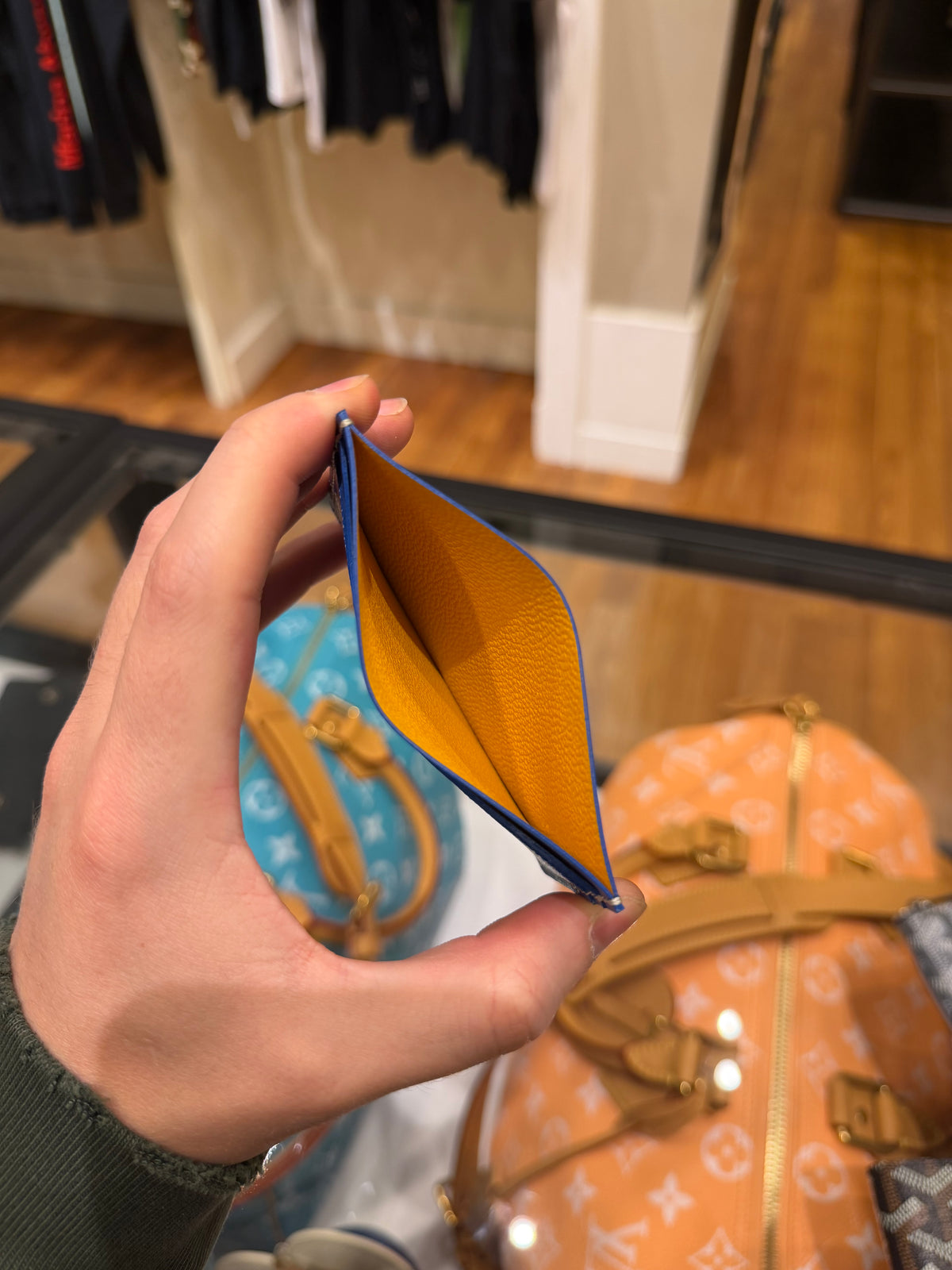 Goyard Saint Sulpice Card Holder - Blue