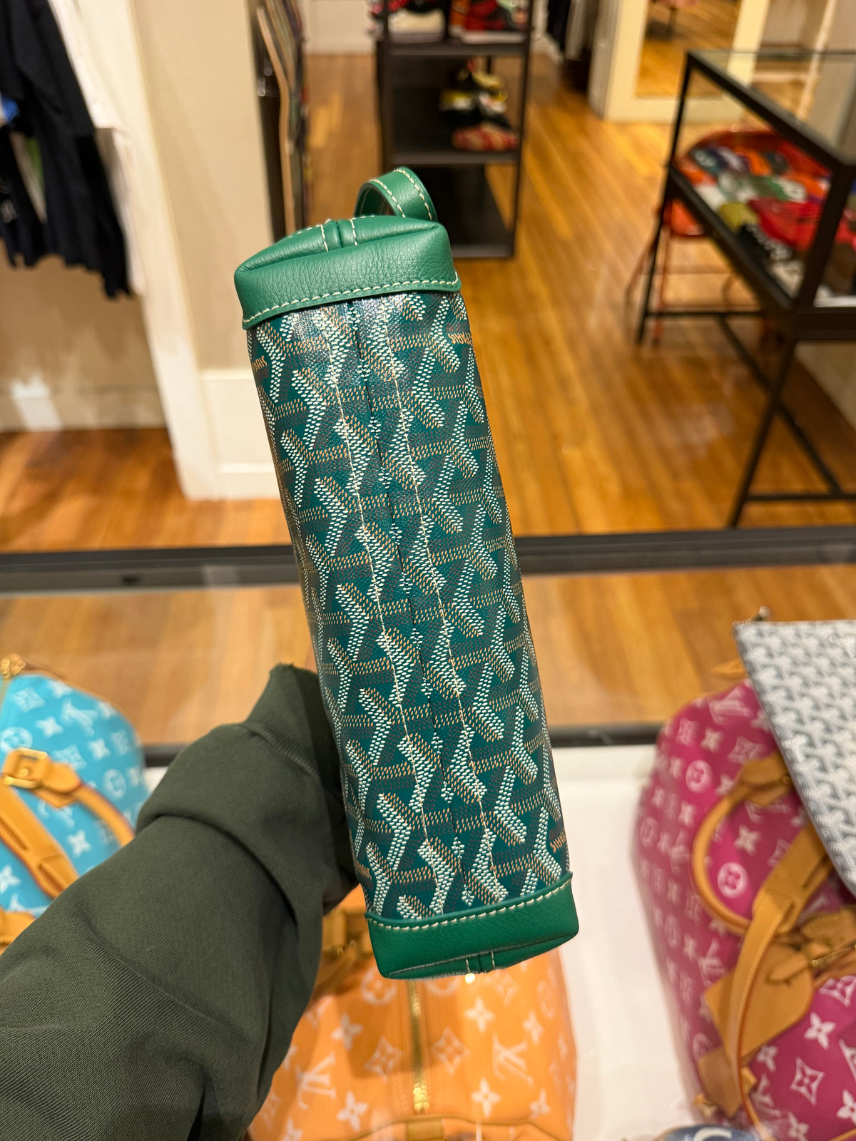Goyard Conti Pouch - Green