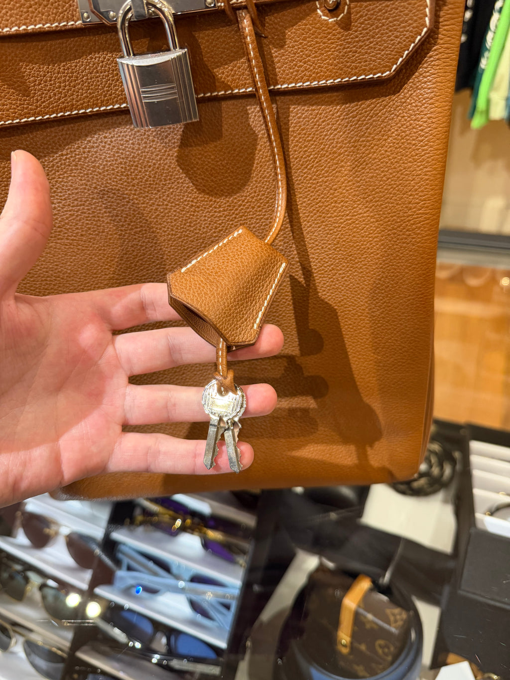 Hermes Hac a Dos GM Backpack in Fauve Barenia Faubourg