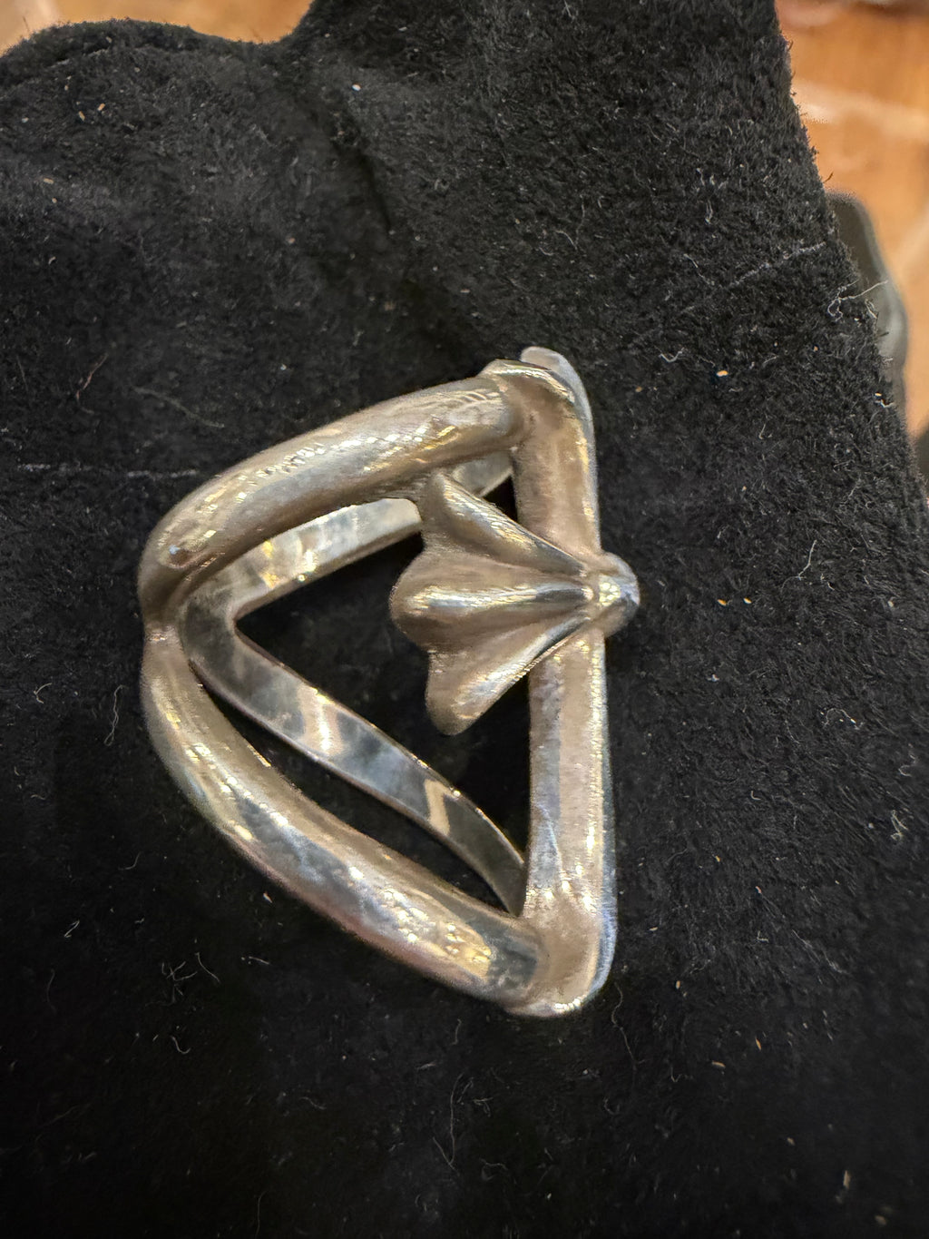 Chrome Hearts Infinity Cross Ring -Silver