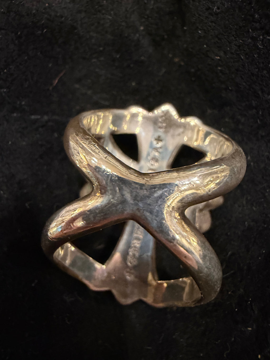Chrome Hearts Infinity Cross Ring -Silver