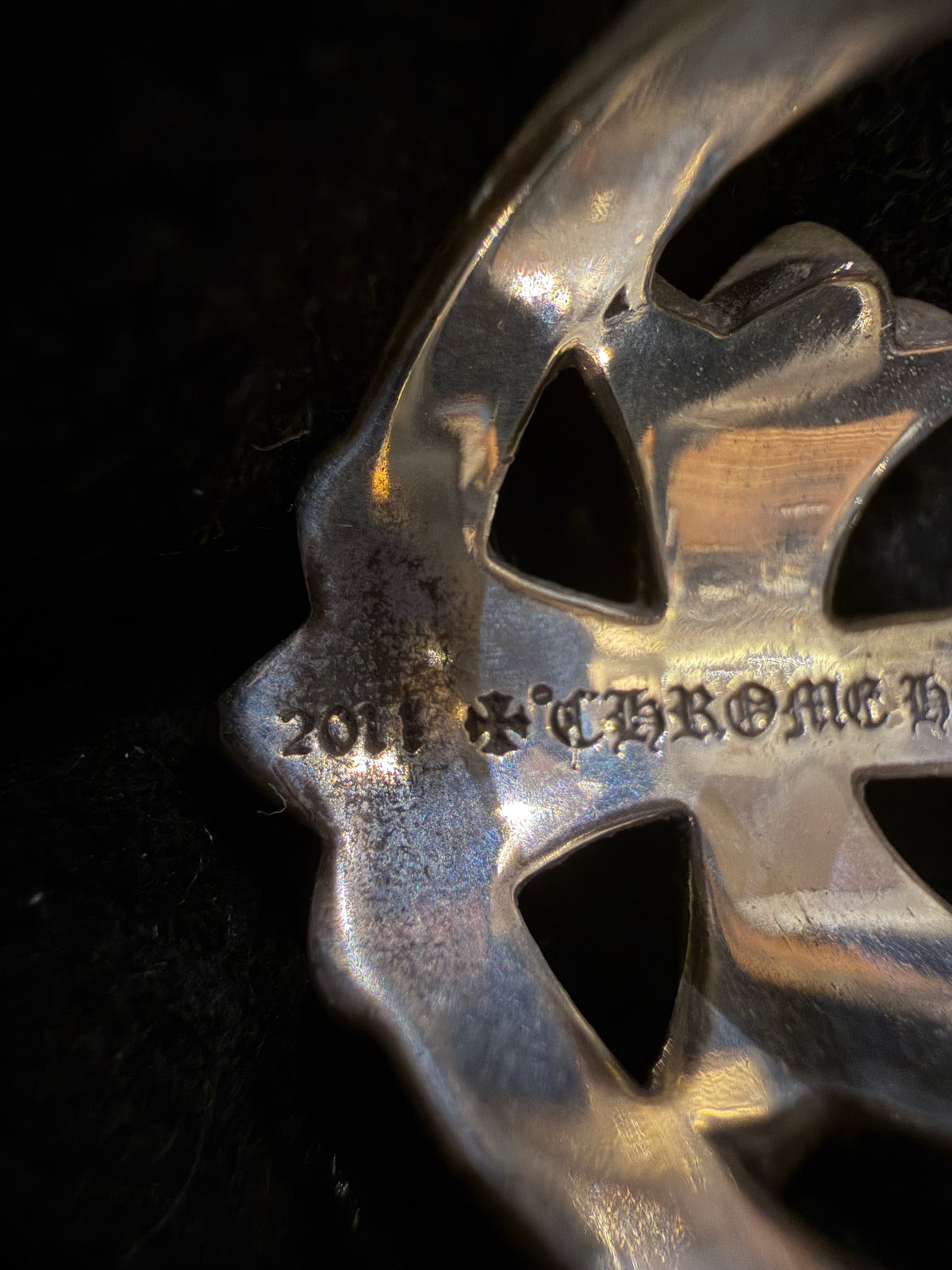 Chrome Hearts Infinity Cross Ring -Silver