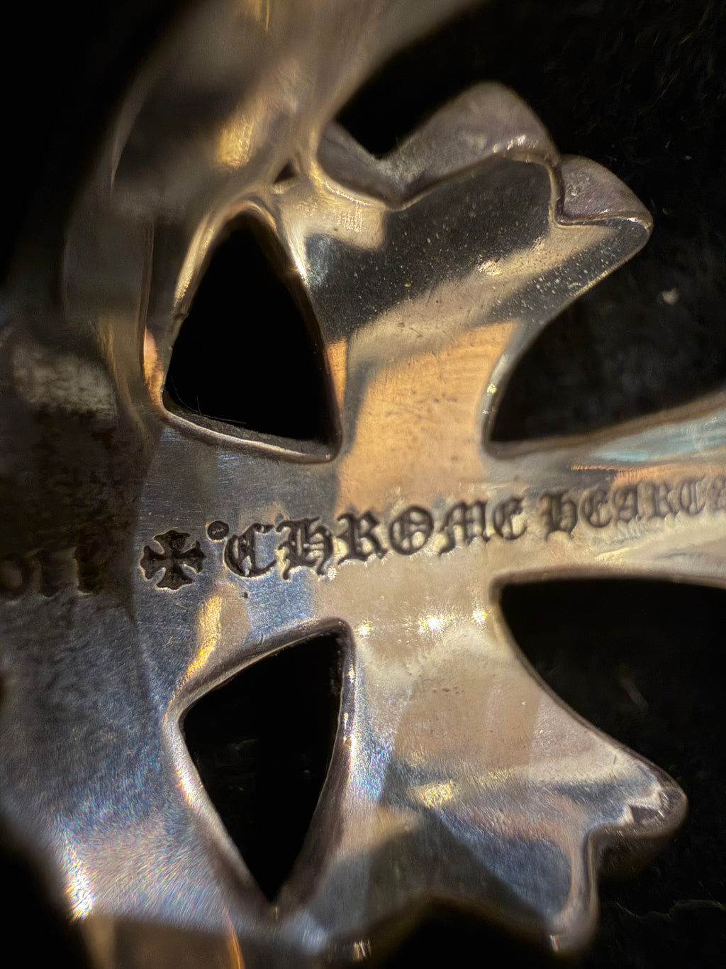 Chrome Hearts Infinity Cross Ring -Silver