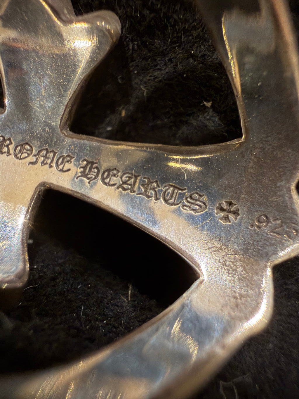 Chrome Hearts Infinity Cross Ring -Silver