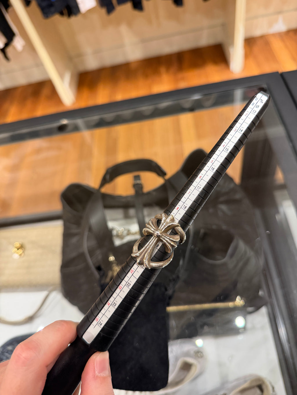 Chrome Hearts Infinity Cross Ring -Silver
