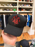 Amiri Reaper Trucker Hat - Black / Red