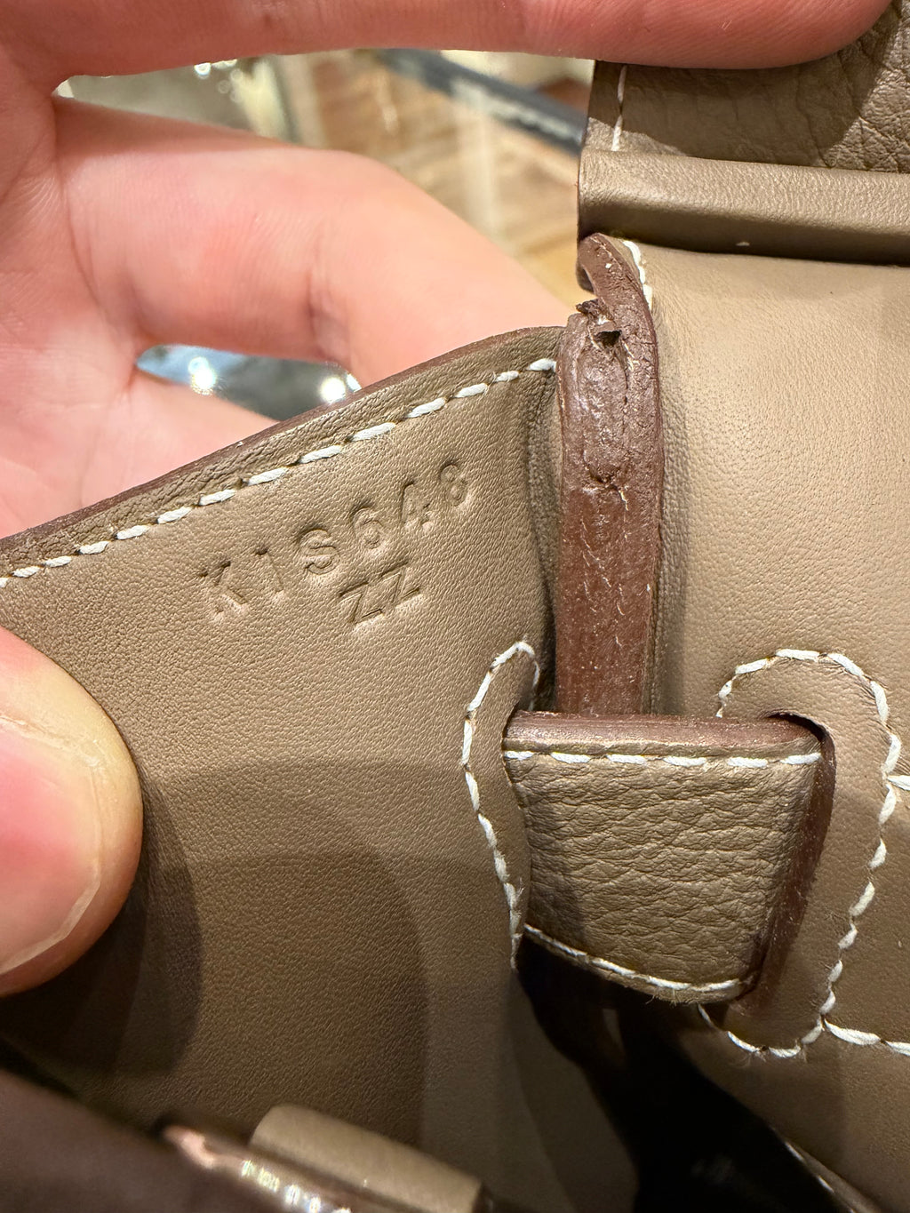 Hermes Hac A Dos PM Backpack in Etoupe